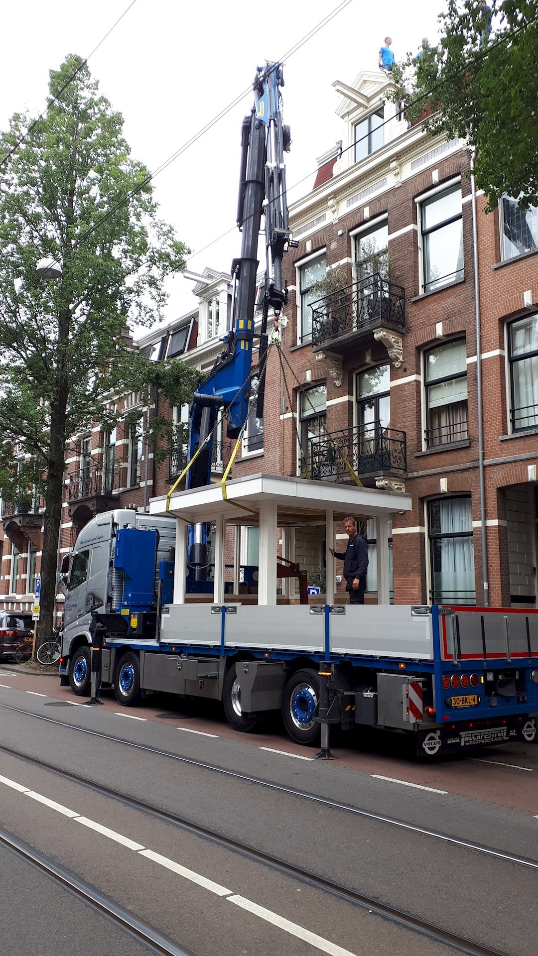 Projecten Dakhuis + Dakterras Plaatsen In Amsterdam Voor De Firma Renoparts Uit Vianen4