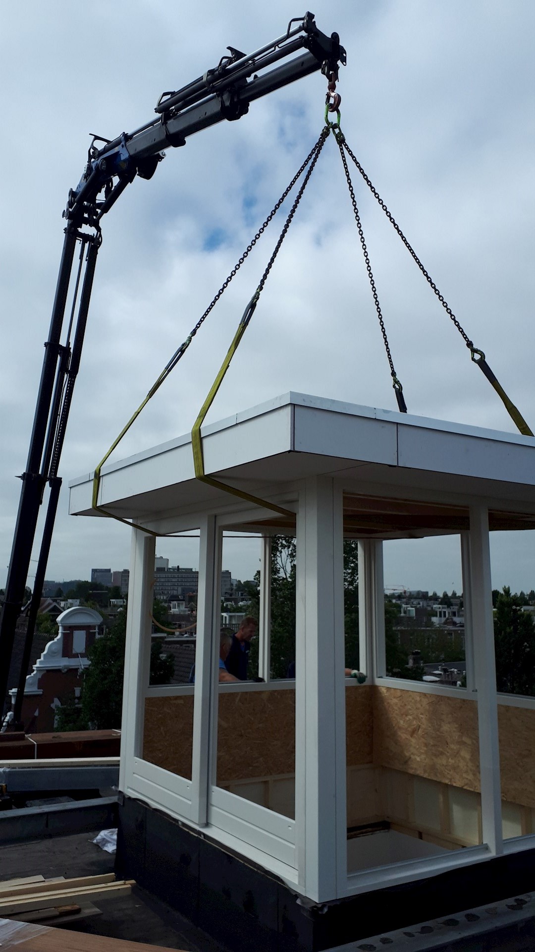 Projecten Dakhuis + Dakterras Plaatsen In Amsterdam Voor De Firma Renoparts Uit Vianen9