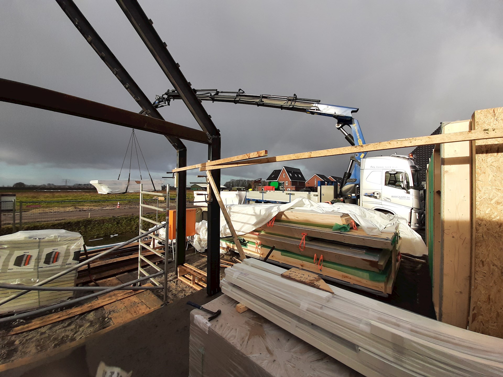 Projecten Prefab Huis In Elkaar Hijsen Zwaagdijk Voor Ebbelaar En Kelderman Aannemers6